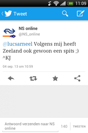 Zeeland heeft geen spits!